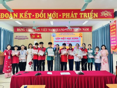 Vinh danh HSG: Niềm tự hào của nhà trường – Những bông hoa rực rỡ trong vườn tri thức