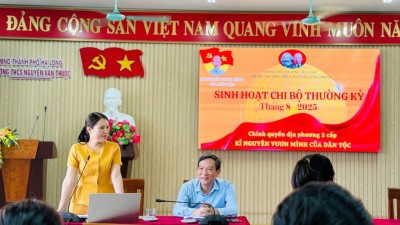 🇻🇳 SINH HOẠT CHI BỘ THÁNG 8/2025 – CHI BỘ TRƯỜNG THCS NGUYỄN VĂN THUỘC 🇻🇳