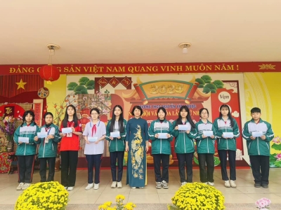 Lễ sơ kết học kỳ I năm học 2024 - 2025